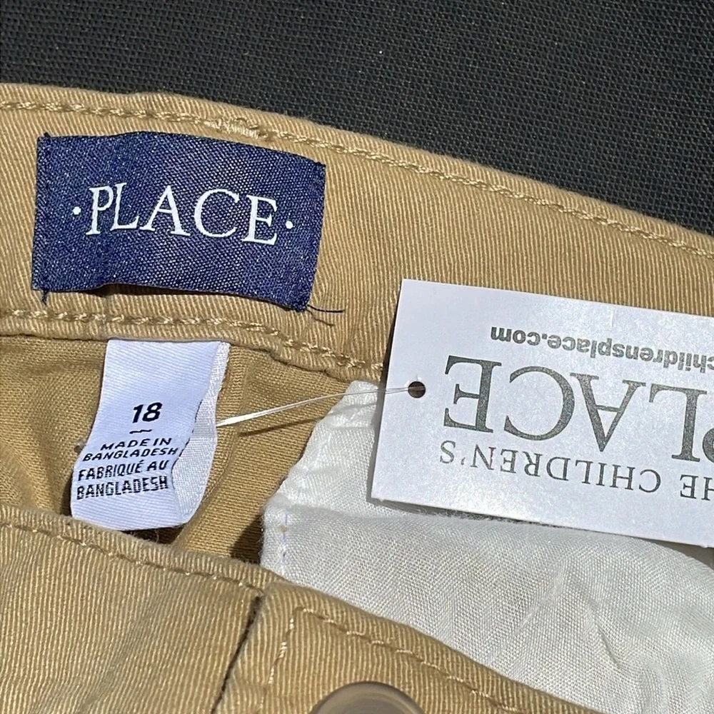 NWT- The Children's Place Tan Chinos Size 18